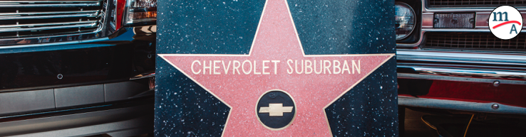 La Suburban es el primer vehículo con una estrella en el Paseo de la Fama de Hollywood