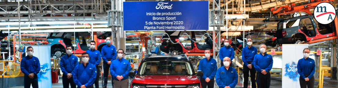 Ford arrancó la producción de la Bronco Sport
