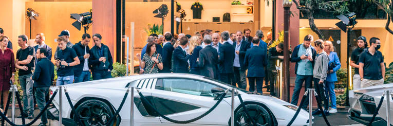 Galería: Nuevo show room de Lamborghini en Mónaco