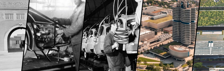 Galería: 100 años de la planta original de BMW