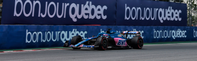 Alpine F1 entre los diez primeros en el regreso de la Fórmula 1 a Montreal