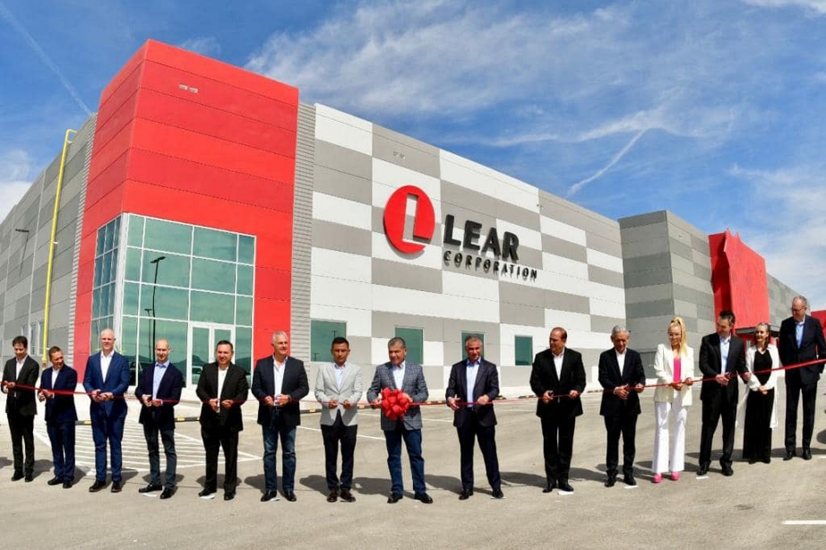 Inauguración del nuevo centro de manufactura de Lear Corporation en Matamoros, Coahuila