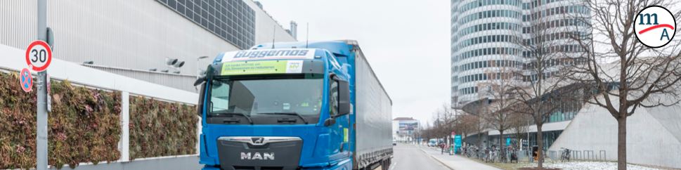 BMW Group usa camiones verdes en logistica