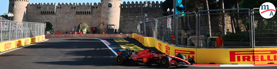 Azerbaijan GP Formula 1 Leclerc Ferrari