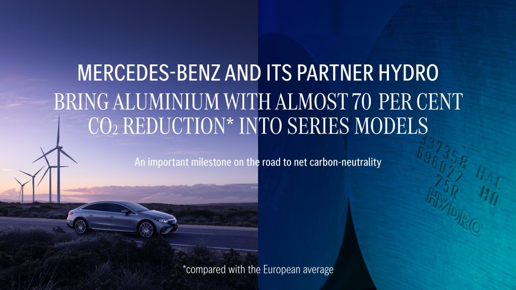 Mercedes-Benz aluminio CO2