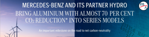 Mercedes-Benz aluminio CO2
