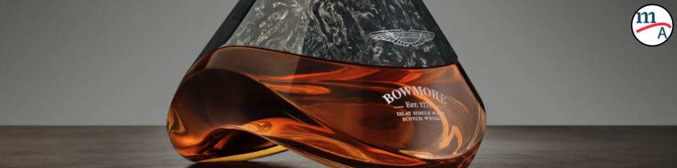 Aston Martin Bowmore whisky