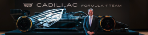 Cadillac F1 livery jan 2026